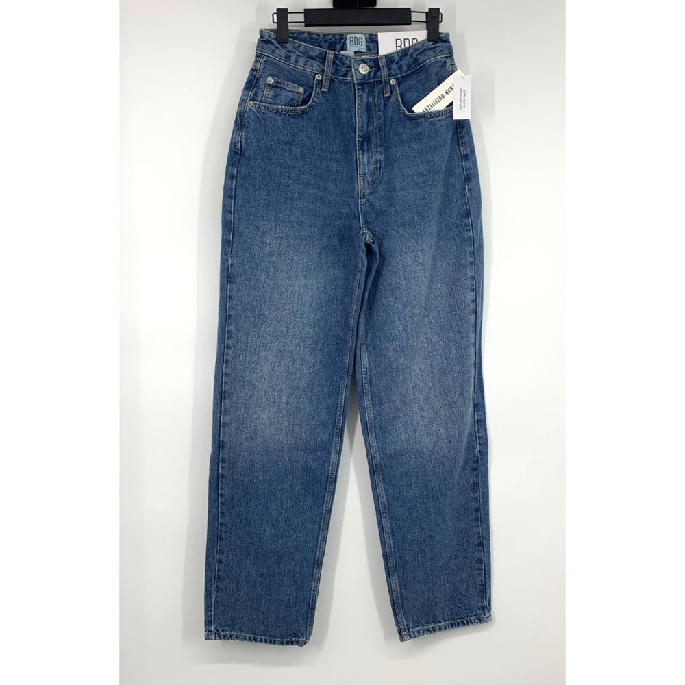 Urban Outfitters BDG Jeans High Rise Baggy Blue Denim NWT